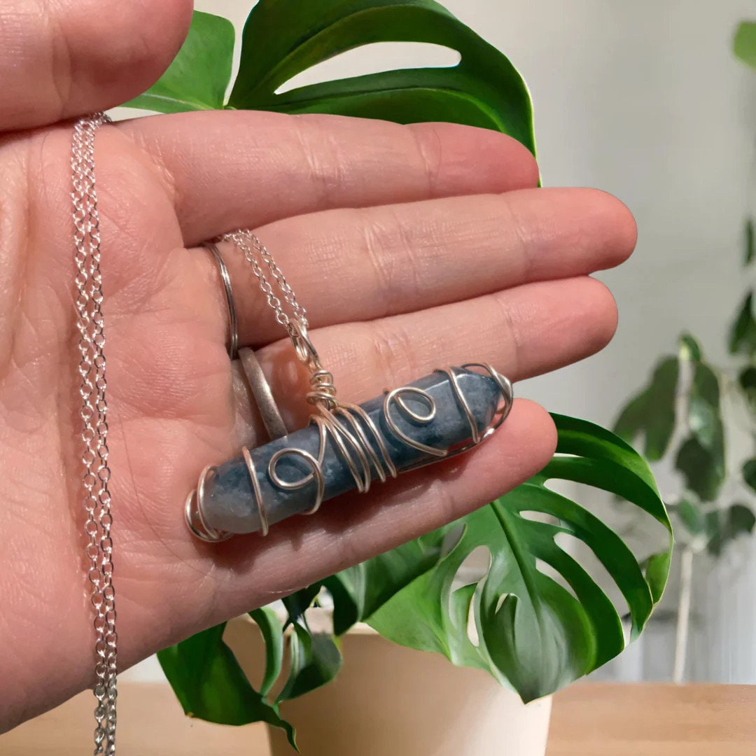 Wire Wrapped Trolleite Necklace